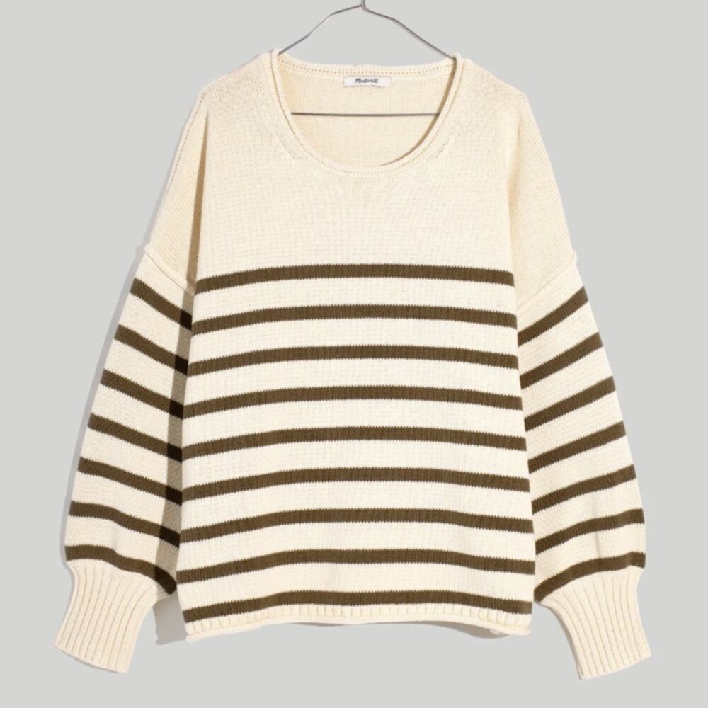 Madewell Striped Conway Pullover